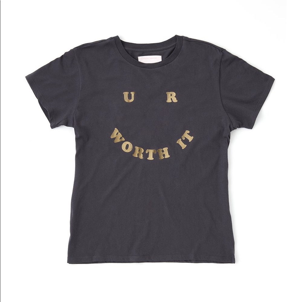 Ban.do “U R Worth It” T-shirt, size XS (NWT)